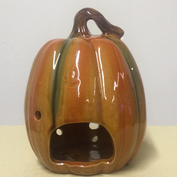 NWT Pumpkin candle holder - Picture 3 of 8